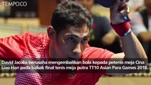 Asian Para Games 2018: Tenis Meja Raih Medali Emas