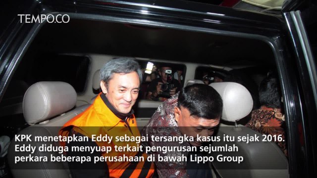 Ditahan KPK, Eddy Sindoro: Saya Siap Jalani Proses Hukum