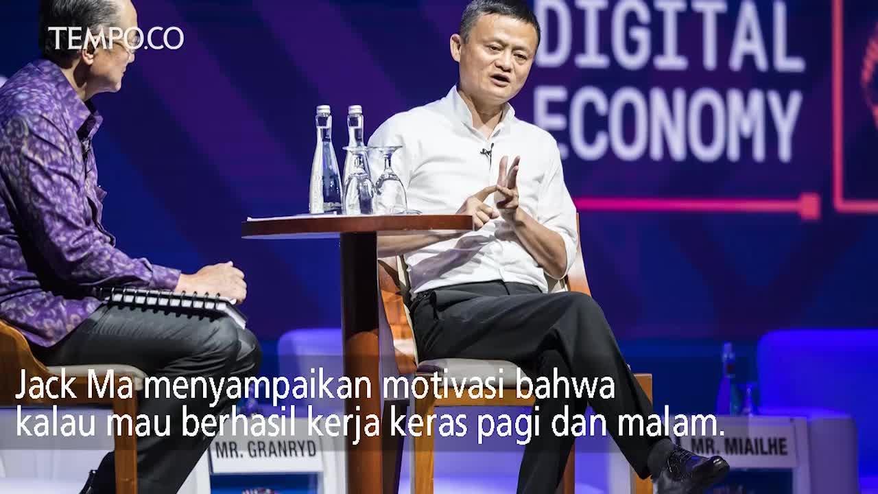 Pertemuan IMF-WGB 2018: Jack Ma Membahas Tren Digital
