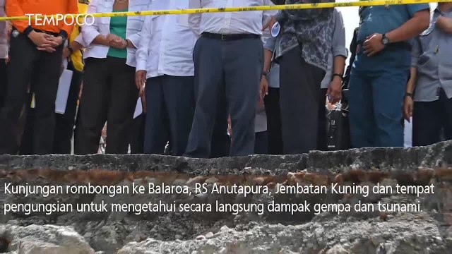 Jusuf Kalla Dampangi CEO Bank Dunia dan Sekjen PBB Meninjau Palu