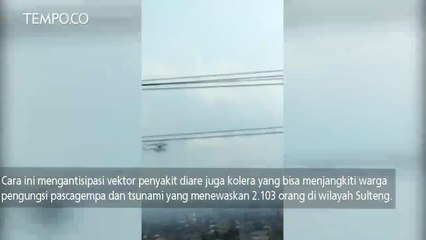 BNPB Lakukan Water Boming Pascagempa Palu dan Donggala