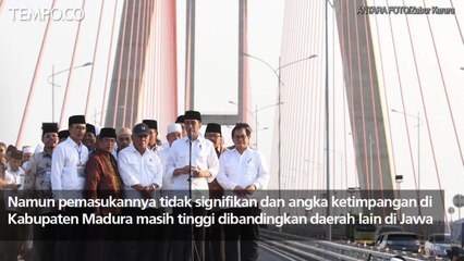 Jembatan Suramadu Digratiskan, Jokowi Ingin Ekonomi Madura Tumbuh