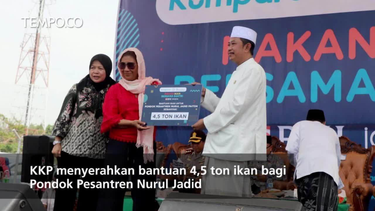 Menteri Susi Kampanyekan Makan Ikan