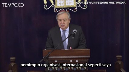 Sekjen PBB Serukan Bersatu Melawan Kebencian