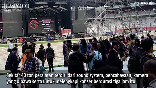 Gun N Roses Pentas di Jakarta, Begini Persiapannya