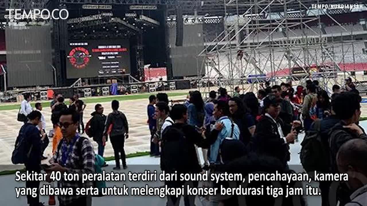 Gun N Roses Pentas di Jakarta, Begini Persiapannya