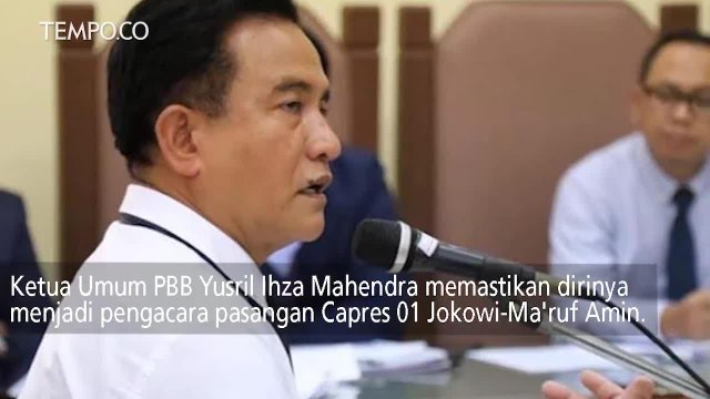 Yusril Jadi Pengacara Jokowi-Ma’ruf Amin, Ini Respons PBB