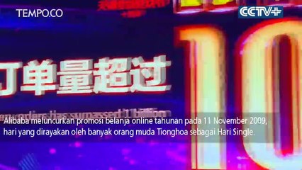 Double 11, Penjualan Alibaba Mencapai 30 Miliar Dolar AS