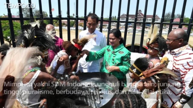 Jokowi Simpan Impian Anak Indonesia di Monumen Kapsul Waktu