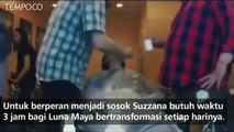 Luna Maya Butuh 3 Jam Untuk Berubah Jadi Suzzana