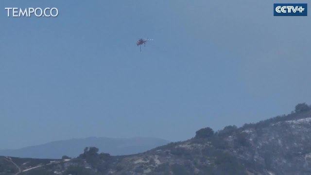 3.300 Petugas Damkar Berjuang Padamkan Kebakaran California