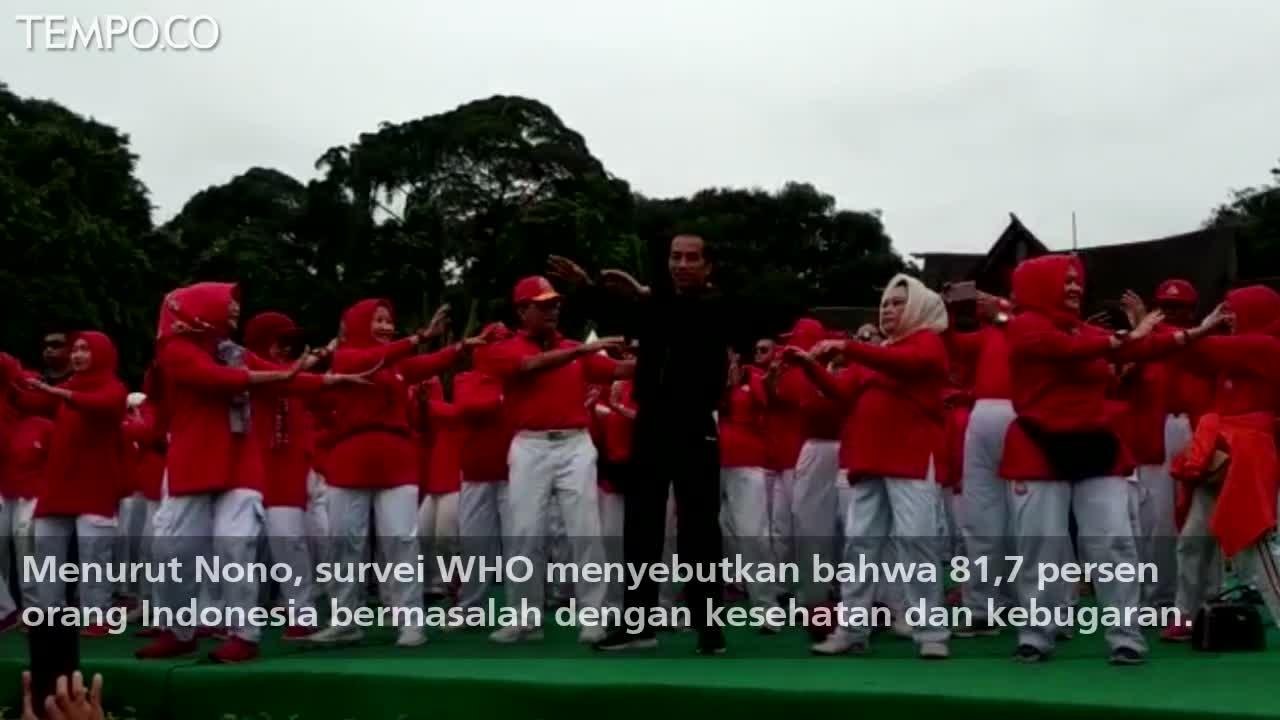 Diikuti Jokowi, Senam Tera Raih Original Rekor...