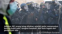 Polisi Prancis - Jaket Kuning Bentrok pada Demonstrasi di Paris