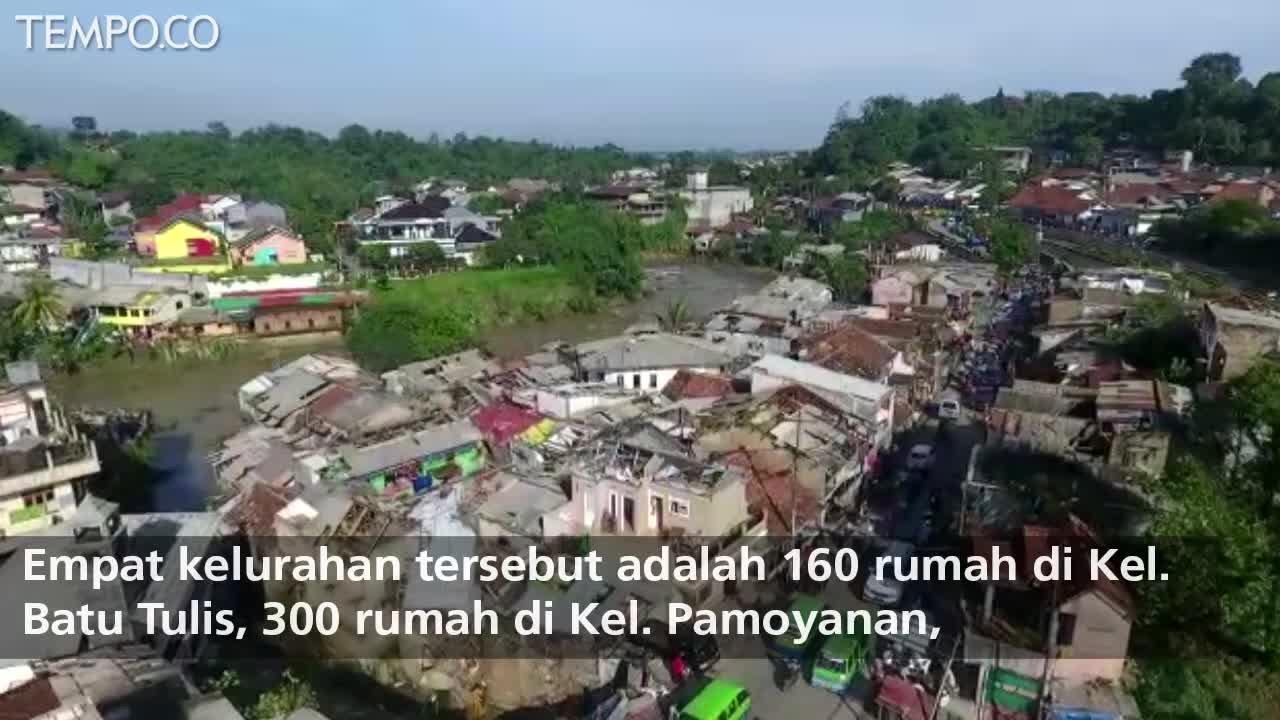 Video Drone: Angin Puting Beliung Melanda Bogor