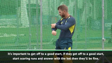 Warner and Smith know what to expect from England crowd - McGrath