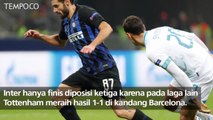 Ditahan Imbang PSV, Langkah Inter Terhenti di Liga Champions