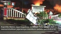 Polsek Ciracas Dibakar Ratusan Massa, Terkait Kasus Pengeroyokan?