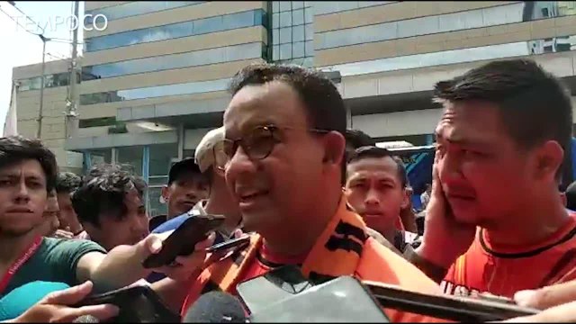 Harapan The Jakmania kepada Gubernur Anies Baswedan