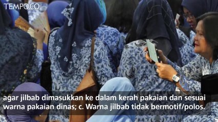 Mendagri Cabut Instruksi Terkait Seragam ASN Kemendagri