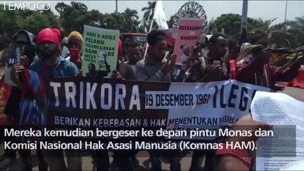 Mahasiswa Asal Papua Kukuh Tuntut Penentuan Nasib Sendiri
