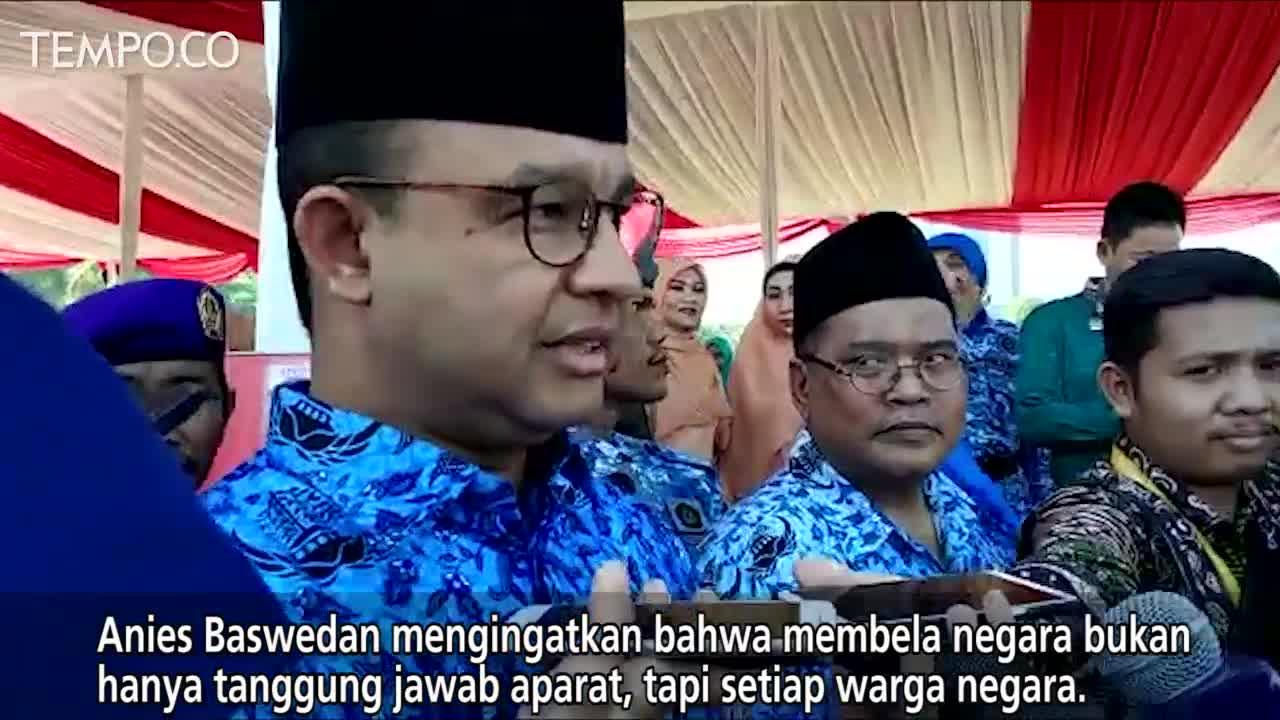 Saat Anies Baswedan Hantamkan Besi ke Pesilat