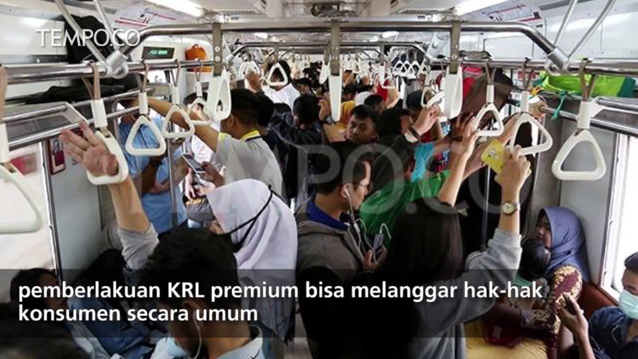 YLKI Minta PT KAI Batalkan Rencana Pengoperasian KRL Premium