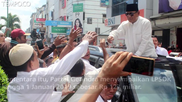 Perbandingan Dana Capres-Cawapres di Pilpres 2019