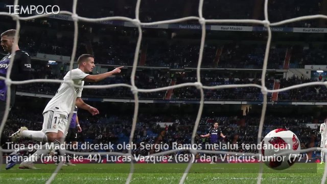 Hasil Copa Del Rey: Real Madrid Tumbangkan Leganes