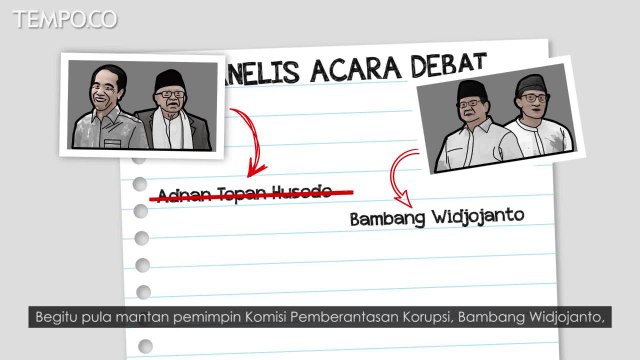 Perdebatan Jelang Debat Capres Cawapres Pemilu 2019