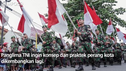 Скачать видео: Panglima TNI Minta Prajurit Siap Perang Kota Hadapi Terorisme