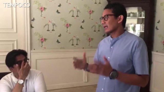 Persiapan Ma'ruf Amin dan Sandiaga Uno Jelang Debat Capres