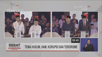 Debat Capres, Jokowi Singgung Kasus Ratna Sarumpaet