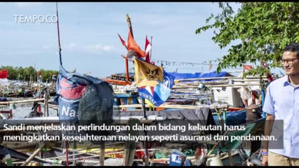 Tak Andalkan Hasil Melaut, Ini Saran Sandiaga Uno