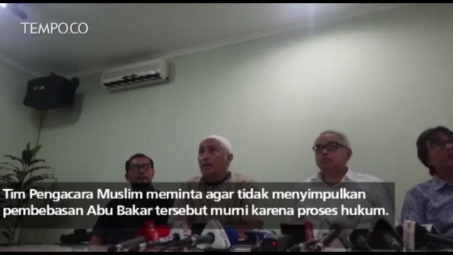 Kuasa Hukum Ungkap Fakta Soal Pembebasan Abu Bakar Baasyir