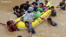 Banjir Sulawesi Selatan, Ribuan Orang Mengungsi