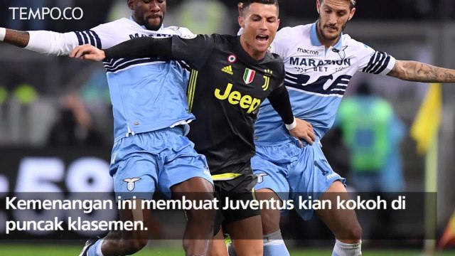 Juventus Vs Lazio, Pinalti Ronaldo Jadi Penentu Kemenangan