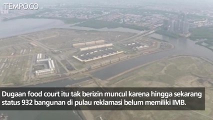 Video Udara: Penampakan Pulau D, Lokasi Food Court Beroperasi