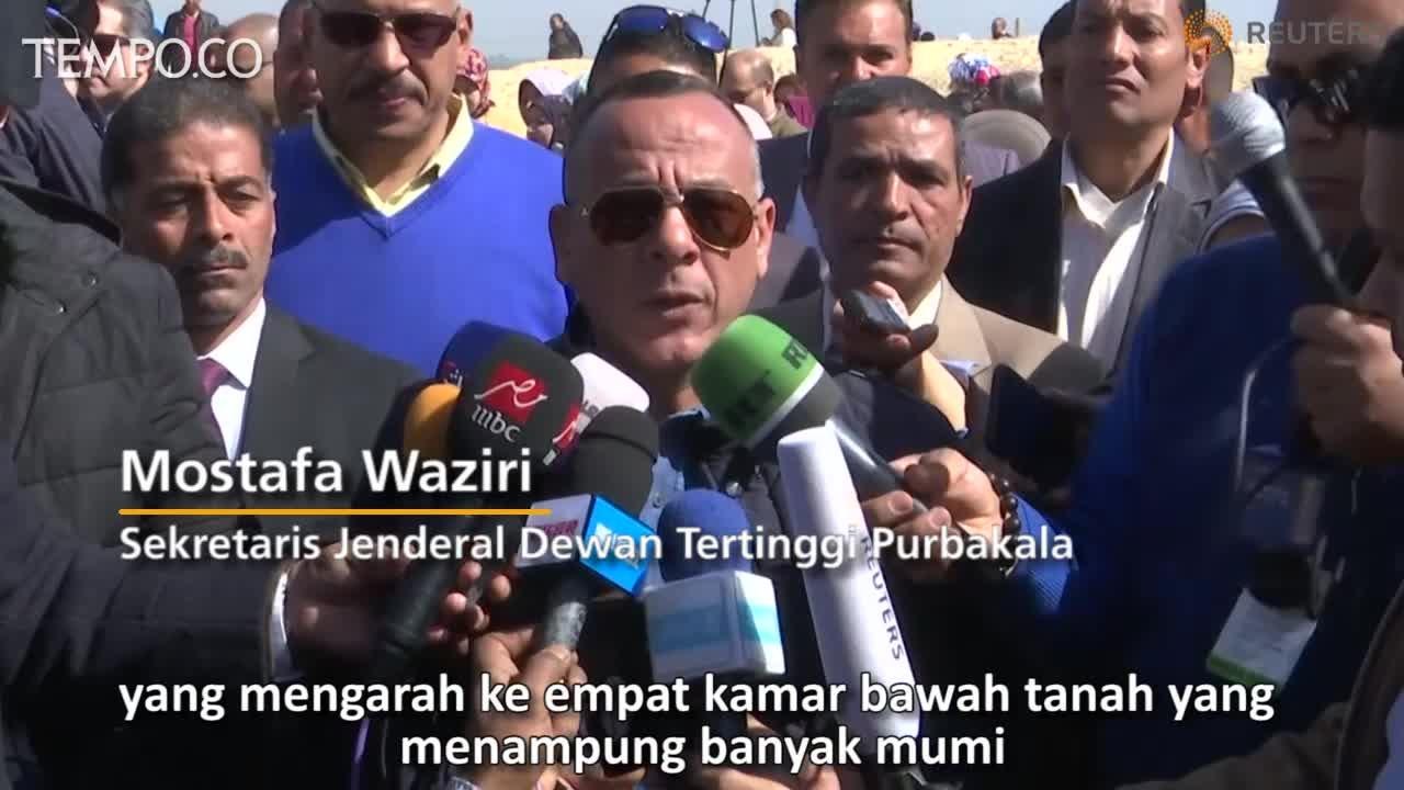 Ditemukan Makam Kuno Berisi 50 Mumi di Mesir