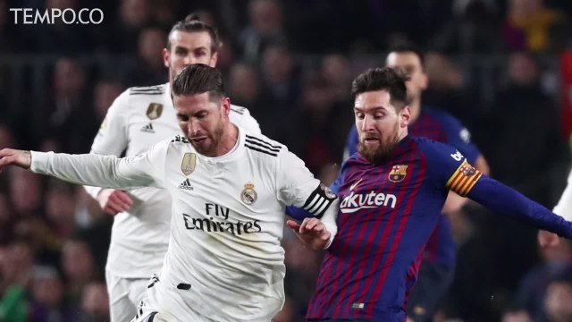 Hasil Copa del Rey: Barcelona Imbang Kontra Real Madrid