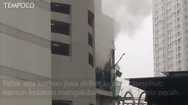 Sumber Penyebab Ledakan di Mall Taman Angrek