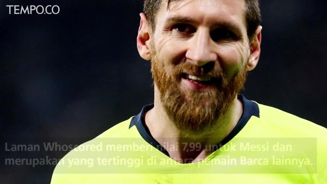 Liga Champions: Lyon Vs Barcelona, Ini Rapor Messi