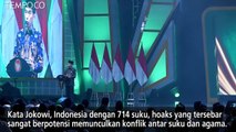 Di Harlah PPP, Jokowi Ingatkan Hoaks sampai Pintu ke Pintu