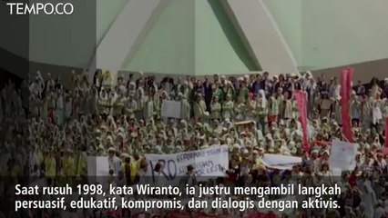 Wiranto Menantang Kivlan Zen soal Siapa Dalang Rusuh Mei 98