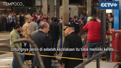 Kesaksian Warga Betapa Mengerikan Kebakaran Kereta di Kairo