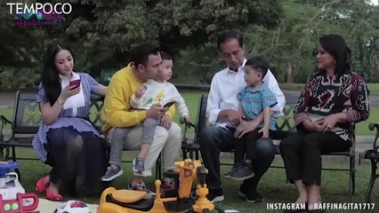 Momen Lucu Rafathar Raffi Ahmad Bertemu Jan Ethes