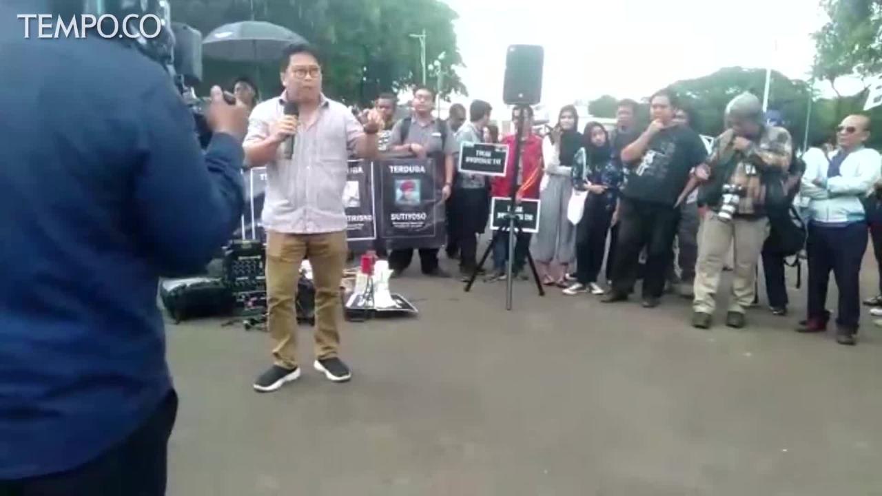 Orasi di Aksi Kamisan, Penyebab Robertus Robet Jadi Tersangka?