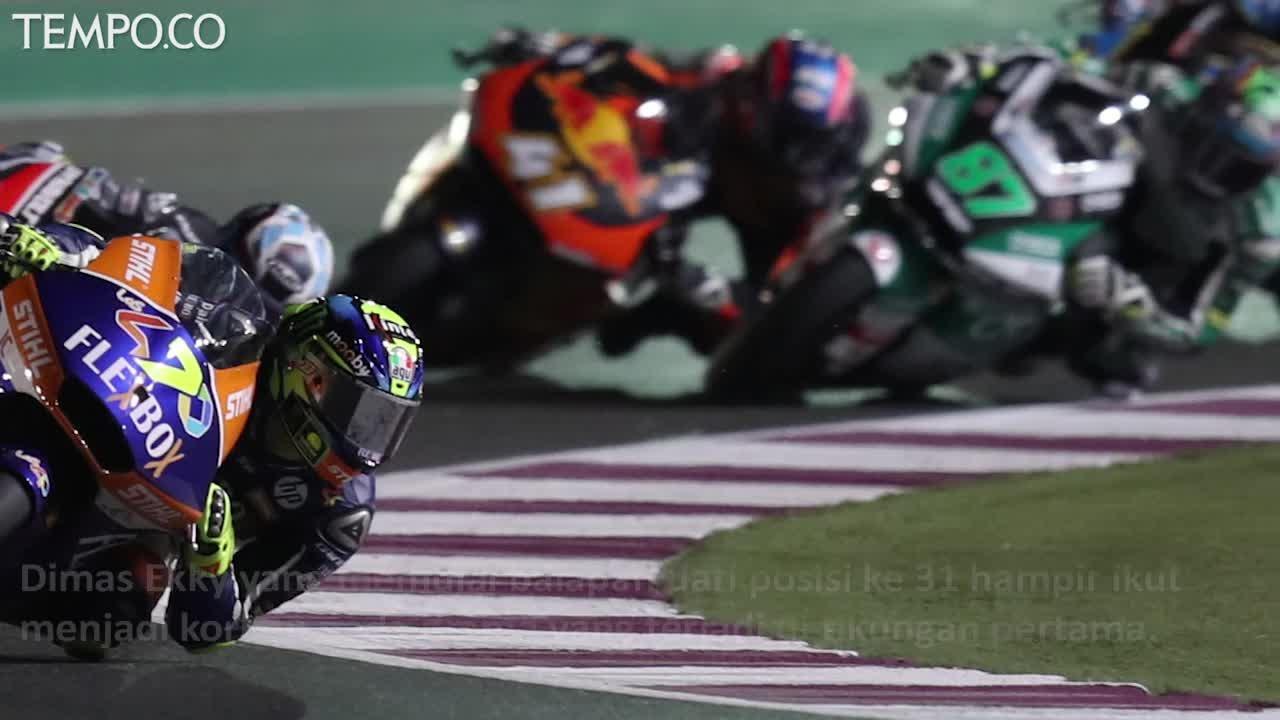 MOTOGP - Begini Performa Dimas Ekky di Putaran Pertama Moto2 2019