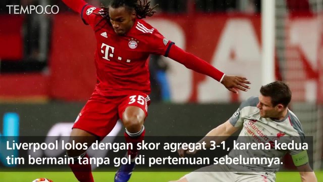 Liga Champions: Sadio Mane Kunci Kemenangan Liverpool Vs Bayern
