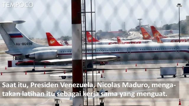 100 Pasukan Darat Rusia Mendarat di Venezuela, Dukung Maduro