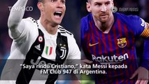Lionel Messi Ungkap Kerinduannya pada Cristiano Ronaldo